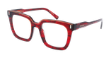 GAFAS GRADUADAS mujer CARACTERES FIL D'OR REVEUSE rojo - vista de frente