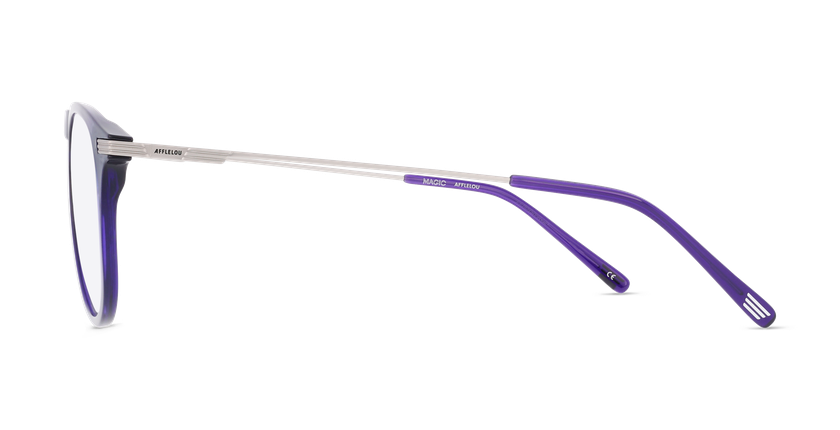 GAFAS GRADUADAS hombre MAGIC265 morado/morado oscuro - vista de frente