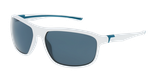 GAFAS DE SOL MITCH POLARIZED blanco/verde - vista de frente