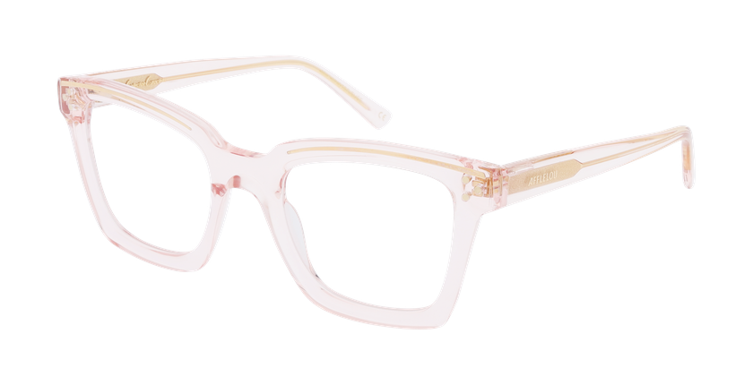 GAFAS GRADUADAS mujer CARACTERES FIL D'OR MYSTERIEUSE rosa - vista de frente