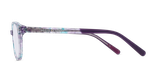 GAFAS GRADUADAS niños PRINCESS 7 morado - vista de frente