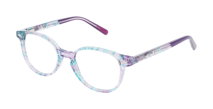 GAFAS GRADUADAS niños PRINCESS 7 morado - vista de frente