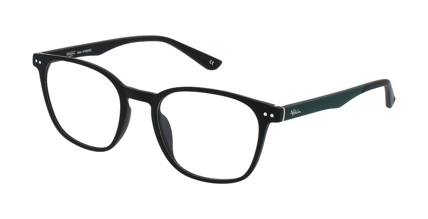 GAFAS GRADUADAS hombre AYMERIC negro - vista de frente