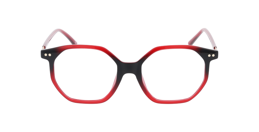 GAFAS GRADUADAS mujer ANAE rojo - vista de frente