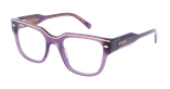 GAFAS GRADUADAS mujer CARACTERES FIL D'OR AUDACIEUSE morado - vista de frente