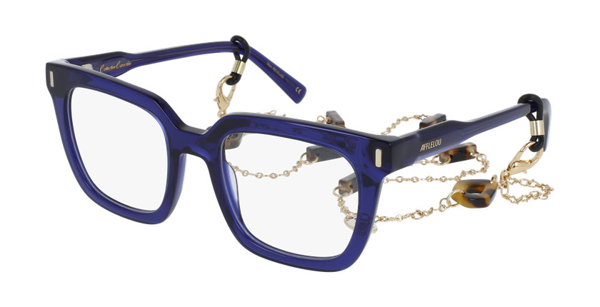 GAFAS GRADUADAS mujer REVEUSE azul - vista de frente