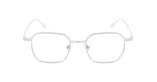 GAFAS GRADUADAS hombre MAGIC299 plateado - vista de frente